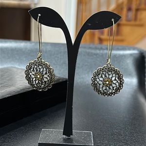 1 Pair Retro Vintage Earring Turquoise Earring Dangle Earring Drop Earring Gift